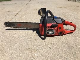 Homelite 410 chainsaw