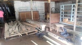 Old wood from the old Ellerbee constuction building