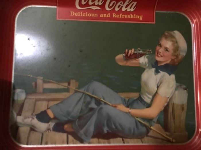 Coca cola tray
