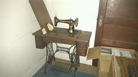Vintage sewing machine