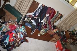 TIES TIES TIES! Plain ties, LSU ties, patterned ties, tabasco ties, You name it!