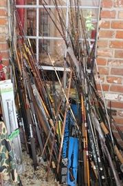 LARGE selection of Rods & Reels