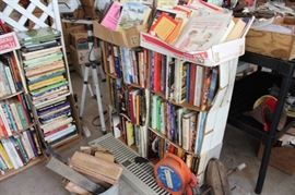 We had around 100 boxes of cookbooks :)