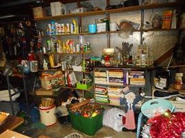 Hand Tools, Vintage Old Trunk, BOOKS.