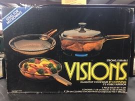 Visions Skillet Set