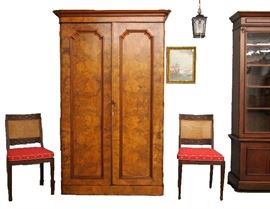 Wall View Grouping - Antique furniture setting