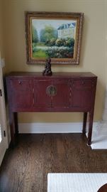 Asian style cabinet
