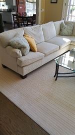 Henredon sectional. Like new.