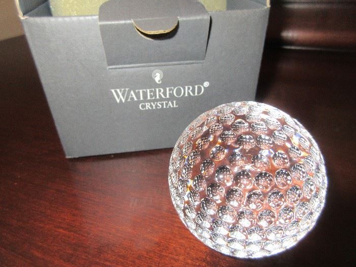 Waterford golf ball