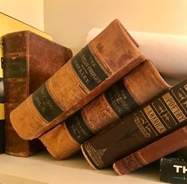 Antique Leather Books 