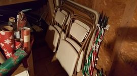 Vintage Cosco card table & chairs