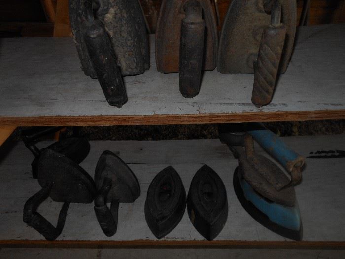 Antique irons