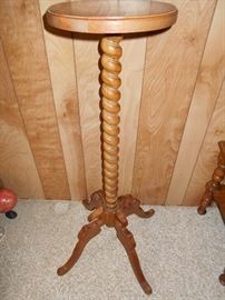 Barley twist plant stand/ one of 2