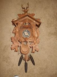 Coo coo clock for parts or repair
