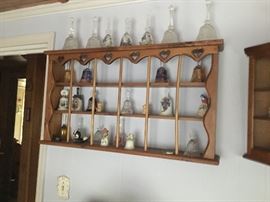 There are 2 of these display shelves