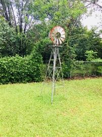 Nice old yard windmill