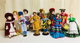 Avon doll collection 