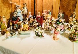 Many figurines