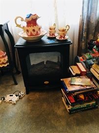 Heater /works
Several bowl and pitcher sets
One set is McCoy
