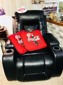 Electrically operated foot rest