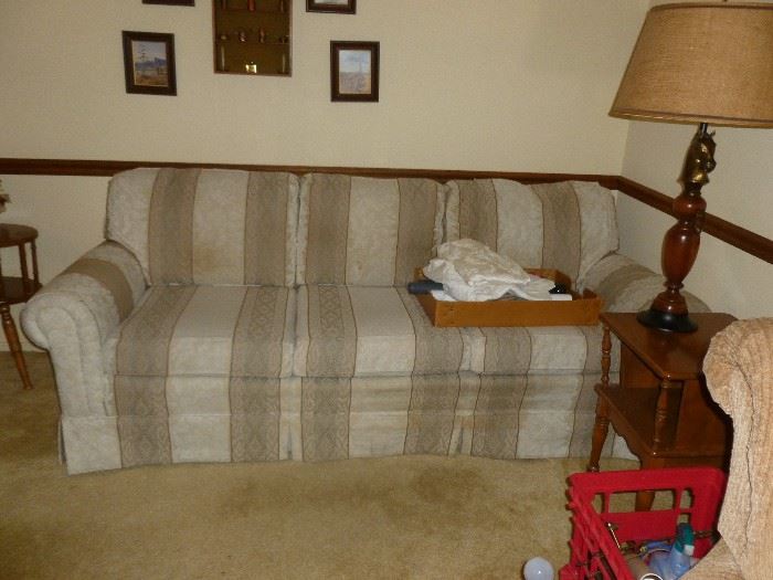 upholstered sofa