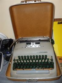 vintage typewriter