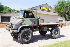1966 Mercedes Benz Unimog Military Truck - 4 Wheel ...
