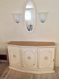 Great Entry Table/Cabinet , Mirror
