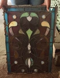Lots of Tools & Architecture Repurpose Items
Stain Glass Window
