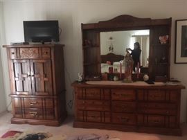 70s wood bedroom set