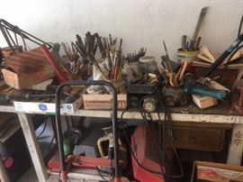 art supplies, paint brushes, paint, glaze, paper, pens, pastels