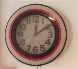 1950s vintage Neon clock