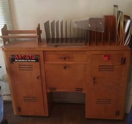 1940s art deco cabinet