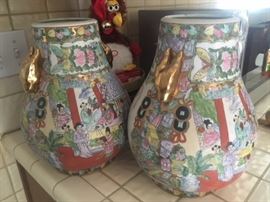 asian vases