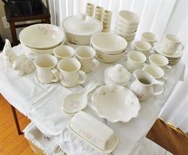 More Pfaltzgraff Tea Rose!