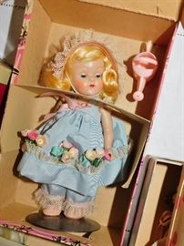 Vogue Ginny Mistress Mary Doll.  Near mint in original box.  Highly sought after.