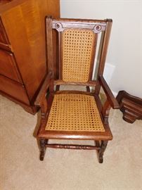 Antique child's rocker