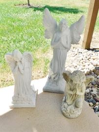 Angel statues