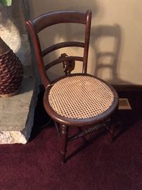  Family Heritage Estate Sales, LLC. New Jersey Estate Sales/ Pennsylvania Estate Sales. Antique Cane Bottom Chair.