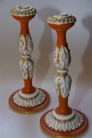 Rosenthal Porcelain candlesticks