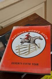 Vintage Horse Show program