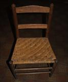 Early Rush Seat Chils's Chair