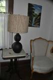 vintage wingback chair
