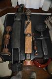 Carved African & Haitian figures
