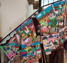 Peruvian Story Wall Hangings Assorted