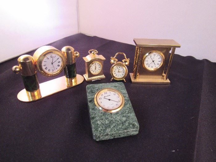 Mini Mantel Clocks