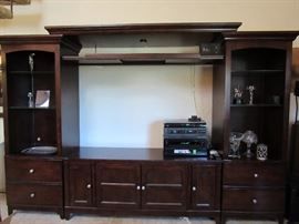 Entertainment Center, This piece is totally able to be staged different ways.