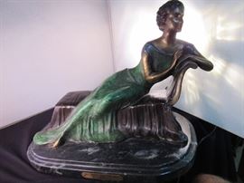 Chiparus Reproduction Lady Reclining