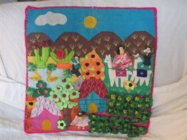 Peruvian Story Wall Hangings Assorted