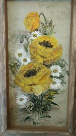 Yellow Poppys Painting